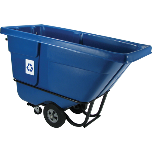 Tilt Truck, Polyethylene, 1/2 cu. yd., 850 lbs. Load Capacity Kelford