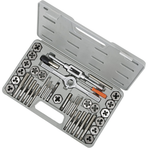 TD40H SAE HSS Tap & Alloy Die Set, 40 Pieces Kelford