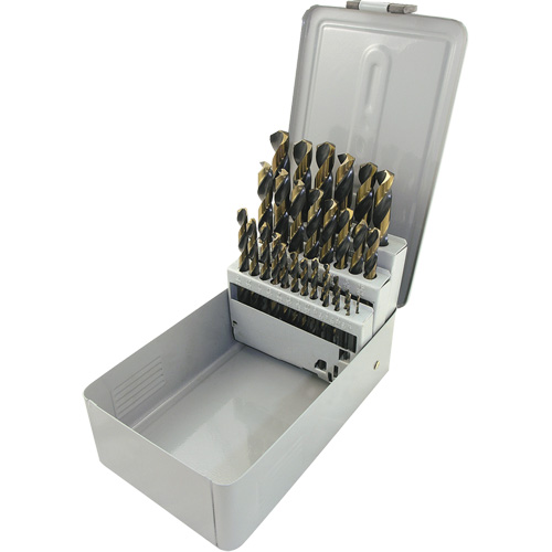 BG29 JET-KUT&reg; Torque Drive&reg; Drill Bit Set, 29 Pieces, High Speed Steel Kelford