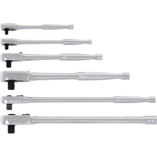 RHQ-12L Long Handle Oval Head Ratchet Wrench, 1/2" Drive, Plain Handle Kelford