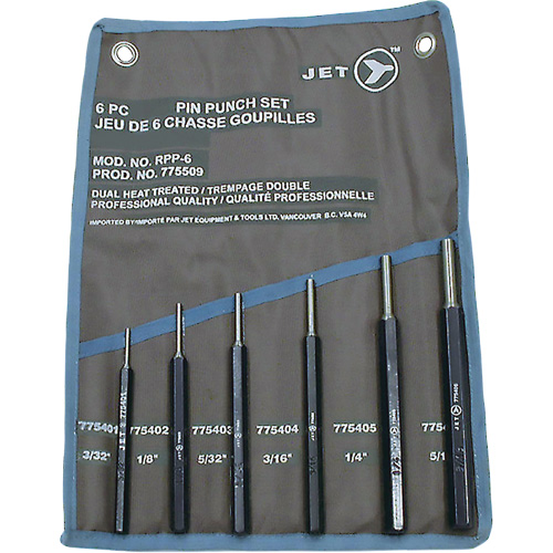 PP-6S Pin Punch Set, 6 Pieces Kelford