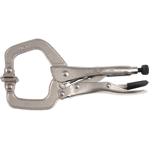 Pince en C &agrave; verrouillage ultra-robuste avec patin pivotant, Capacit&eacute; de 6" (152 mm) Kelford