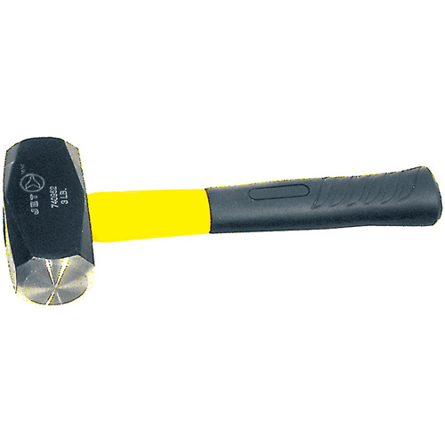 Heavy-Duty Drilling Hammer, 3 lbs., 10-1/2", Fibreglass Handle Kelford