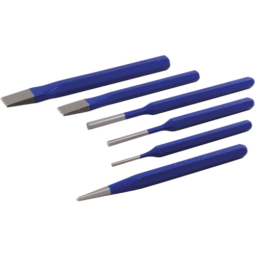 Jeu de ciseaux et poinçons, 6 morcea Kelford