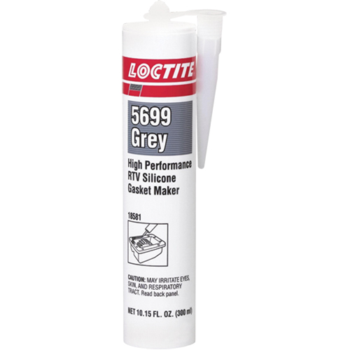 5699 High Performance RTV Silicone Gasket Maker, Cartridge, Grey Kelford