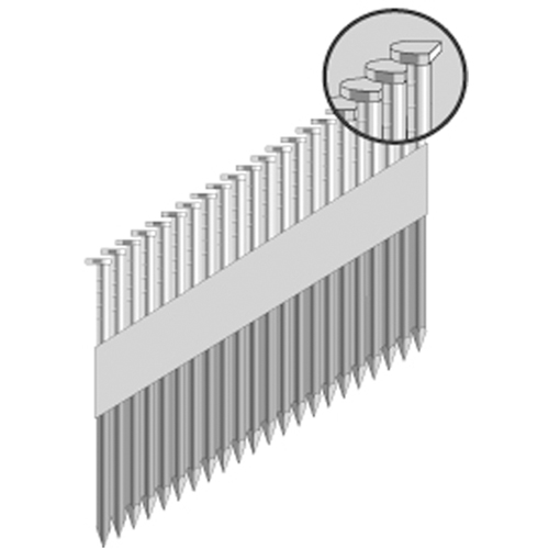 Clous en b&acirc;tonnets 34°, liant de papier Kelford