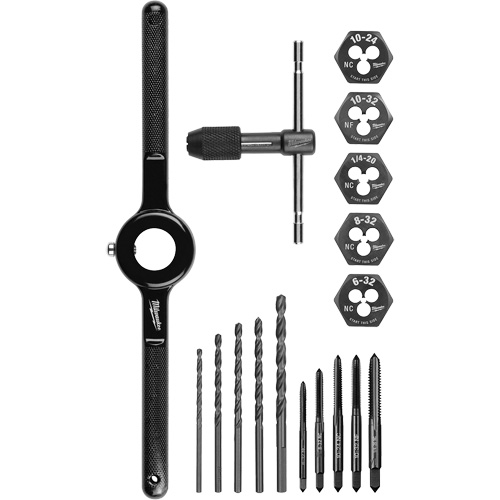 Tap and Die Set, 17 Pieces Kelford