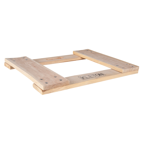 Hardwood Dolly Frame, Not Included Wheels, 900 lbs. Capacity, 18" W x 24" D x 1.5" H Kelford