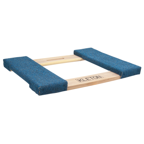 Carpeted Ends Hardwood Dolly Frame, Wood Frame, 18" W x 24" L, 900 lbs. Capacity Kelford