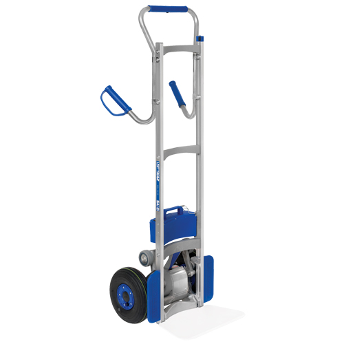 Liftkar&reg; Aluminum Stair Climbing Hand Truck, Aluminum Frame, 19" W x 64" H, 300 lbs. Capacity Kelford