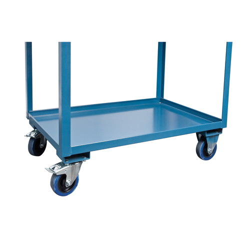 Chariots de service mobiles, 2 Tiers, 24" la x 57" h x 40" p, Capacit&eacute; 1200 lb Kelford
