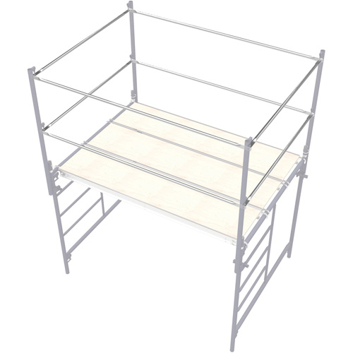 Scaffolding Accessories - Guard Rail, Guard Rail, 2" W x 60" H Kelford