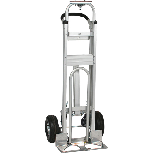 Three-Position Spartan III Convertible Hand Truck, Aluminum, 750 lbs. Capacity Kelford