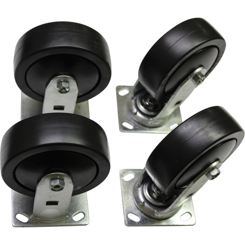 Ensemble de roulettes pour conteneur autobasculeur Kelford