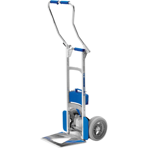 Liftkar&reg; Aluminum Stair Climbing Hand Truck, Aluminum Frame, 18" W x 61" H, 375 lbs. Capacity Kelford
