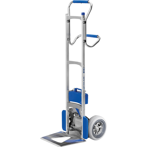 Liftkar&reg; Aluminum Stair Climbing Hand Truck, Aluminum Frame, 17-1/2" W x 59" H, 375 lbs. Capacity Kelford