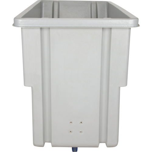 Tilt Truck, Polyethylene, 0.625 cu. yd., 500 lbs. Load Capacity Kelford