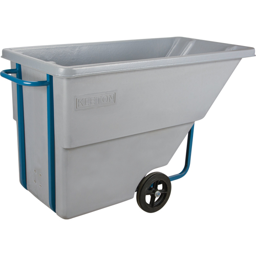 Tilt Truck, Polyethylene, 0.625 cu. yd., 850 lbs. Load Capacity Kelford