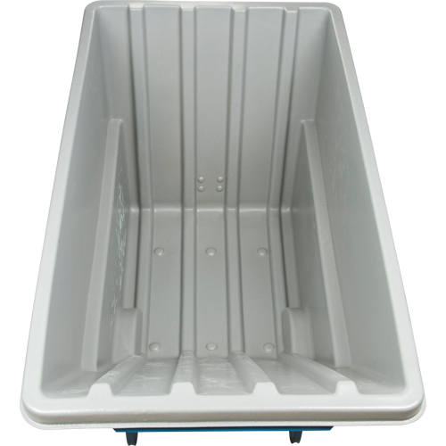 Tilt Truck, Polyethylene, 1.1 cu. yd., 1250 lbs. Load Capacity Kelford