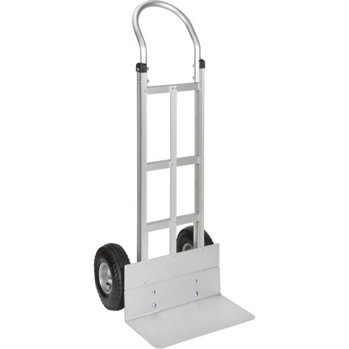 Knocked Down Hand Truck, Continuous Handle, Aluminum, 49-5/8" Height, 500 lbs. Capacity Kelford