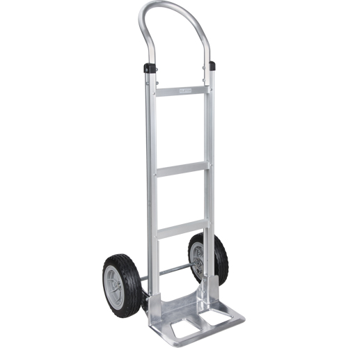 Diable d&eacute;mont&eacute;, Prise Continu, Aluminium, Hauteur de 49-5/8", Capacit&eacute; 500 lb Kelford