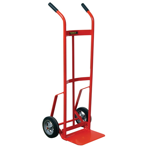 Hand Truck with Reinforced Noseplate - 136RN-HB, Dual Handle, Steel, 51" Height, 800 lbs. Capacity Kelford