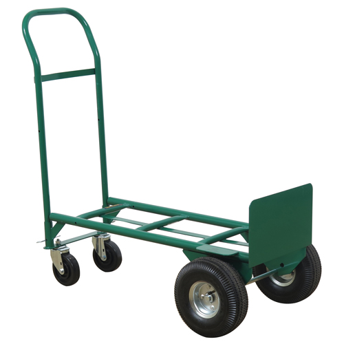 Greenline Economical Convertible Hand Truck, Steel, 600 lbs. Capacity Kelford
