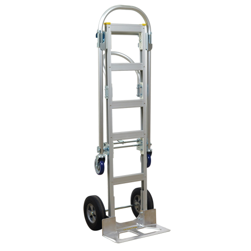 SPTN-SR-T18-SR Spartan Sr. Convertible Hand Truck, Aluminum, 1000 lbs. Capacity Kelford