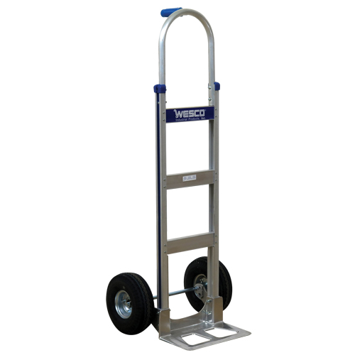 Cobra-Lite Hand Truck - 410-T14-P, Single Grip Handle, Aluminum, 52" Height, 600 lbs. Capacity Kelford
