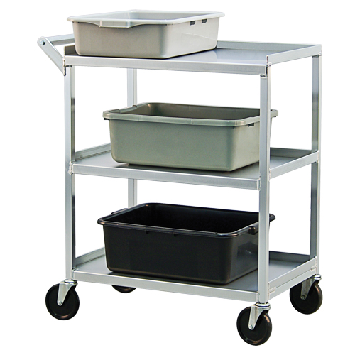 Utility Cart, 3 Tiers, 18-1/2" W x 39" H x 32-1/2" D, 350 lbs. Capacity Kelford