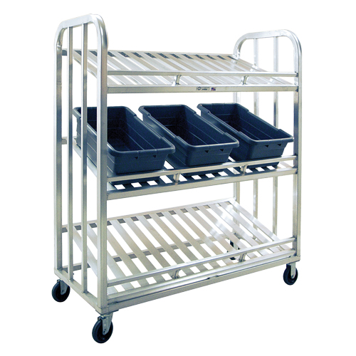 Picking Cart, 3 Tiers, 59" W x 67-1/2" H x 26" D, 1000 lbs. Capacity Kelford