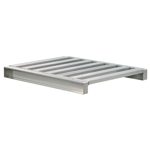 Palette &agrave; canaux en aluminium 2 c&ocirc;t&eacute;s Kelford