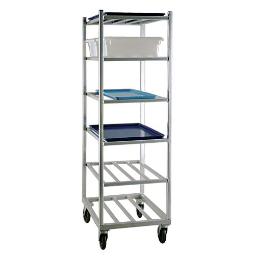Shelf Cart, 6 Tiers, 20-7/8" W x 67" H x 27" D, 450 lbs. Capacity Kelford