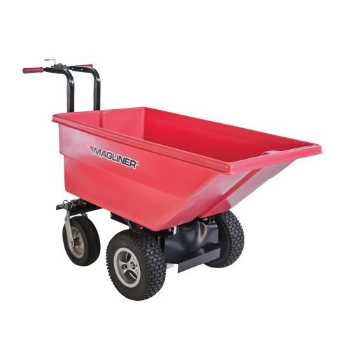 Motorized Tilt Truck, 6 pi³ Capacity, 40" H x 25" W x 56" D Kelford