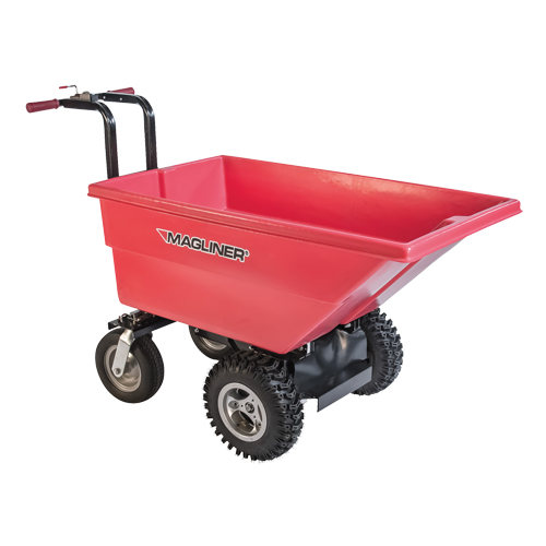 Motorized Tilt Truck, 6 pi³ Capacity, 40" H x 25" W x 56" D Kelford