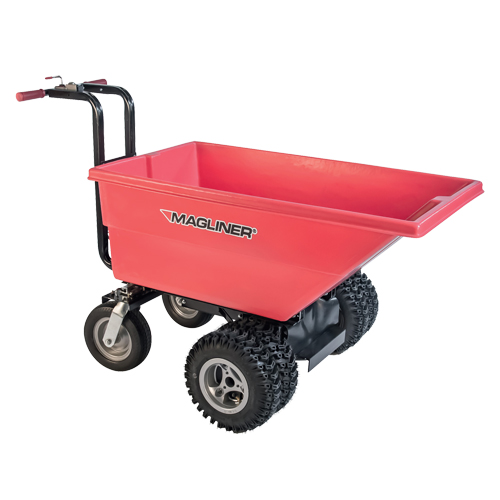 Chariot &agrave; bascule motoris&eacute;, Capacit&eacute; 6 cu.ft., 40" h x 33-1/2" la x 56" p Kelford