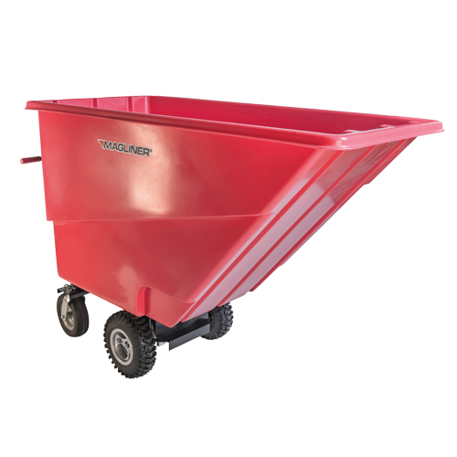 Motorized Tilt Truck, 27 pi³ Capacity, 51" H x 81" W x 33" D Kelford