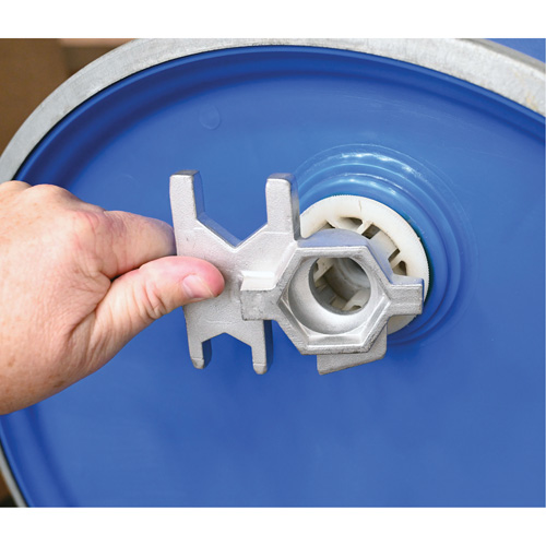 Drum Wrench, 3/4"/2" Opening, 9-1/2" Handle, Stainless Steel Kelford