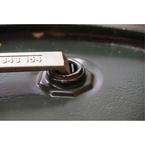 Drum Wrench, 3/4"/2" Opening, 9-1/2" Handle, Stainless Steel Kelford