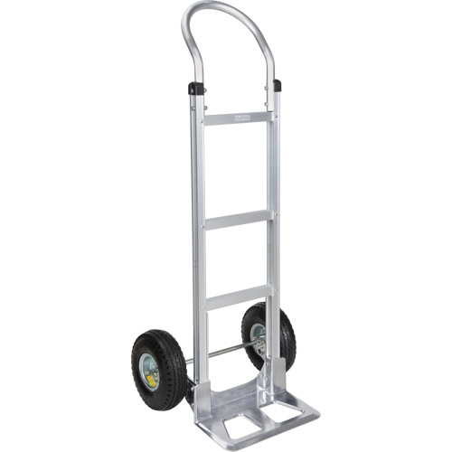 Knocked Down Hand Truck, Continuous Handle, Aluminum, 49-5/8" Height, 500 lbs. Capacity Kelford