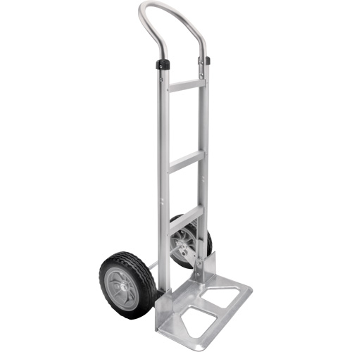 Knocked Down Hand Truck, Continuous Handle, Aluminum, 49-5/8" Height, 500 lbs. Capacity Kelford