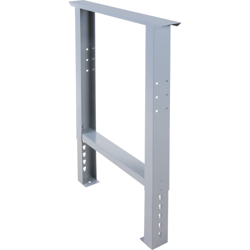 Industrial Duty Leg for Workbench, Steel, 24" D x 34" H, Single Kelford