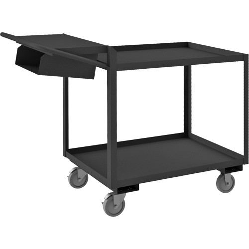 Order Picking Cart, 40-1/4" H x 24-1/4" W x 52-3/8" D, 2 Shelves, 1200 lbs. Capacity Kelford