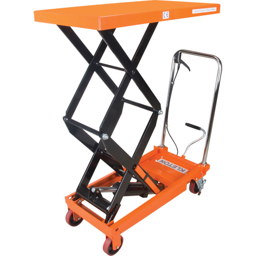 Hydraulic Scissor Lift Table, 35-3/4" L x 19-3/4" W, Steel, 770 lbs. Capacity Kelford