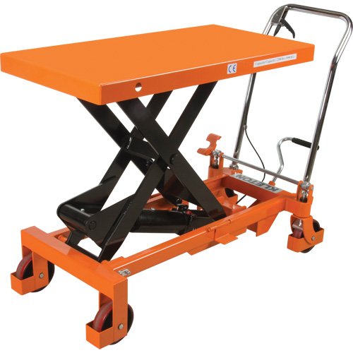 Table &eacute;l&eacute;vatrice &agrave; ciseaux hydraulique, 40" lo x 20 " la, Acier, Capacit&eacute; 2200 lb Kelford