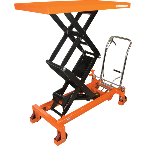 Table &eacute;l&eacute;vatrice &agrave; ciseaux hydraulique, 48" lo x 24" la, Acier, Capacit&eacute; 1540 lb Kelford