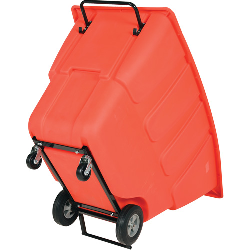 Chariot basculeur, Poly&eacute;thyl&egrave;ne, 0,5 vg³, Capacit&eacute; de charge de 450 lb Kelford