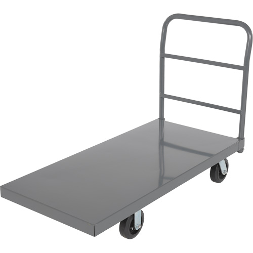 Platform Truck, 48" L x 24" W, 2000 lbs. Capacity, Rubber Casters Kelford