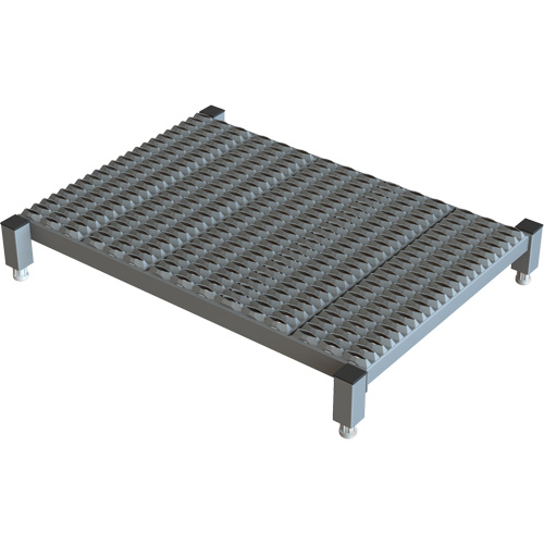 Plateforme de travail en une &eacute;tape &agrave; hauteur r&eacute;glable, 24" la x 36" pr, Capacit&eacute; de 800 lb, Enti&egrave;rement soud&eacute; Kelford