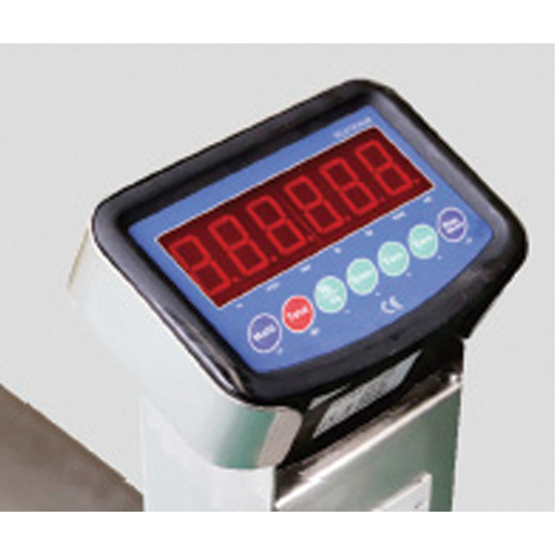 Eco Weigh-Scale Pallet Truck, 48" L x 27" W, 4400 lbs. Cap. Kelford